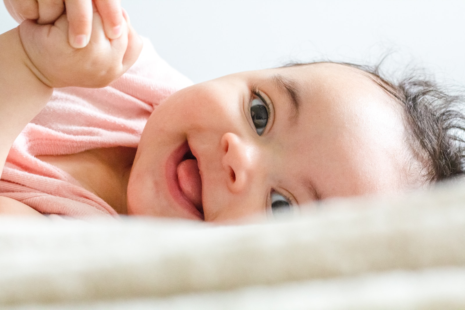 when can babies see