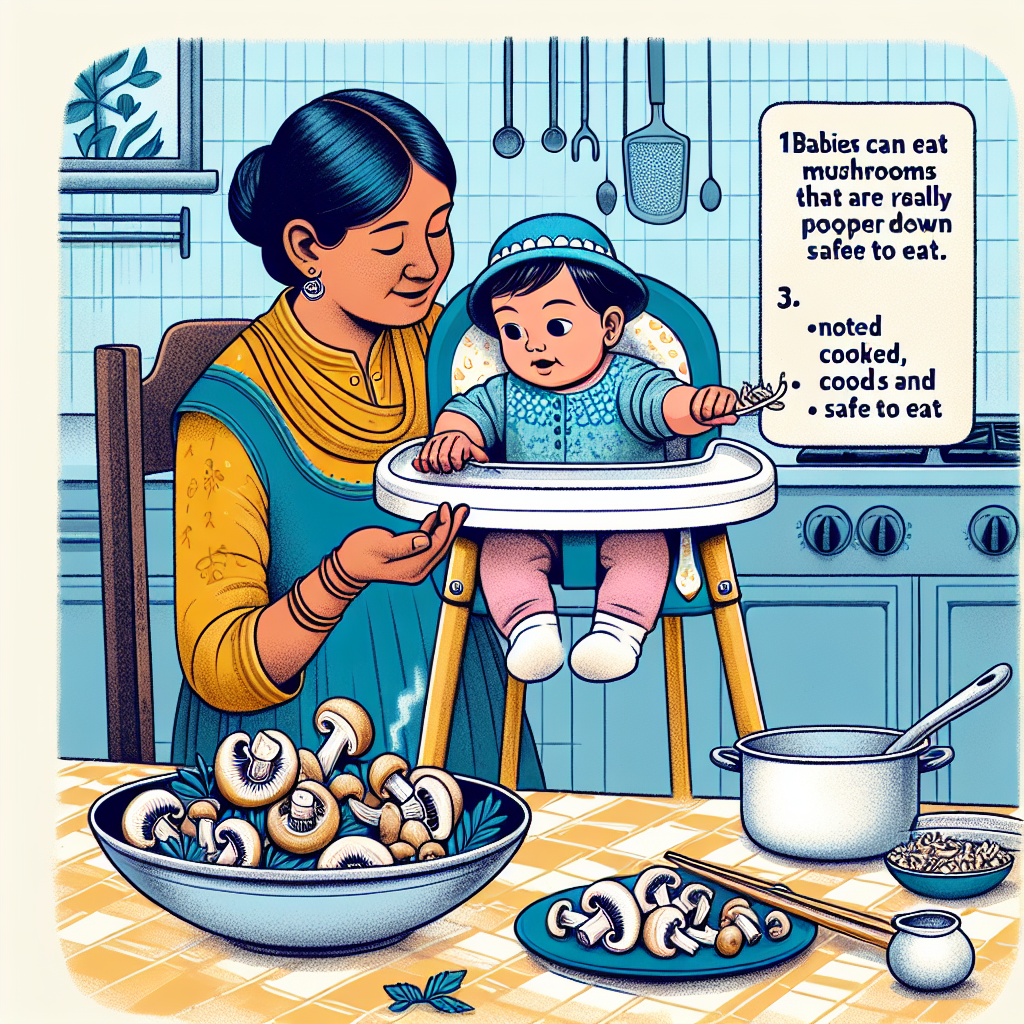Can Babies Eat Mushrooms