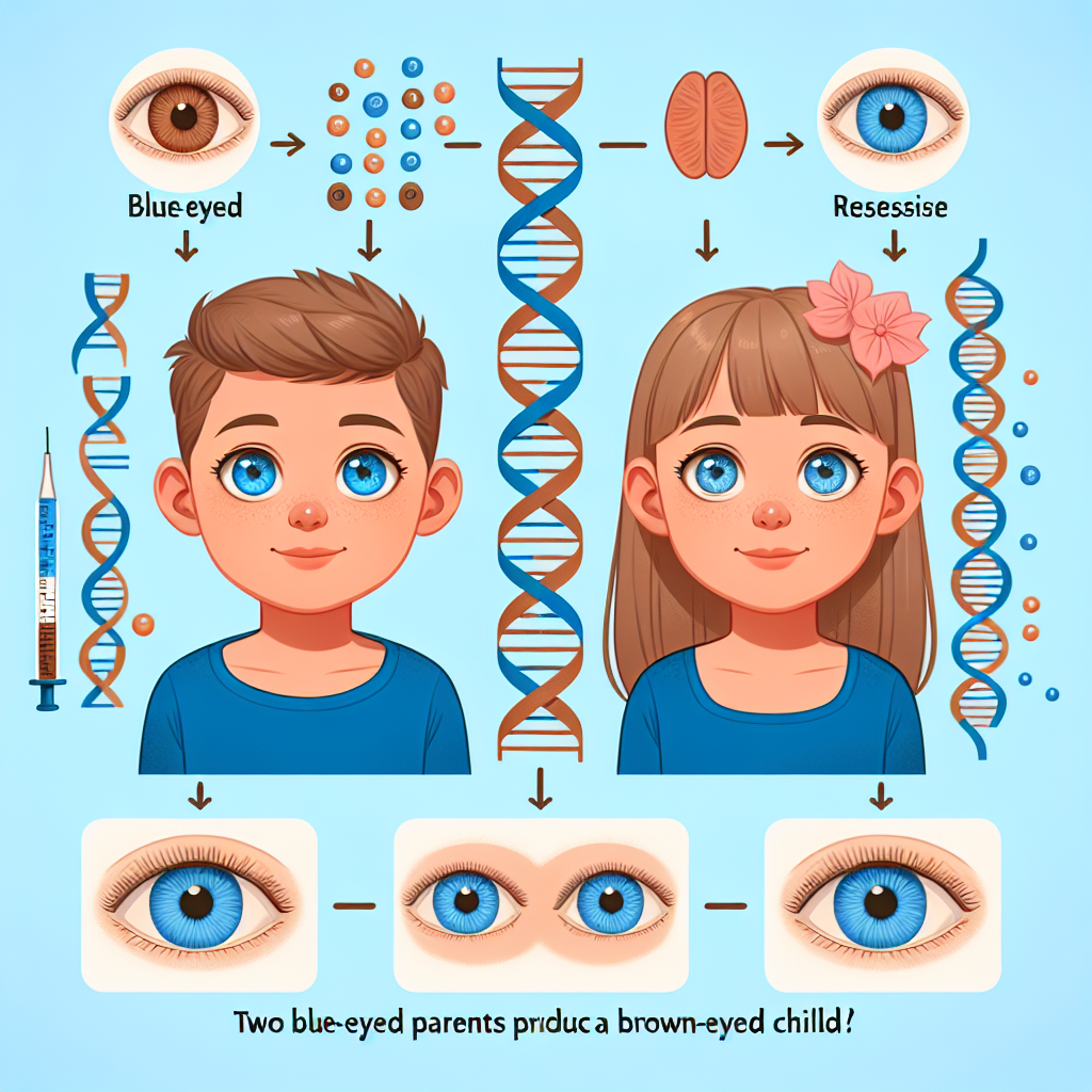 Can Two Blue Eyed Parents Make a Brown Eyed Baby