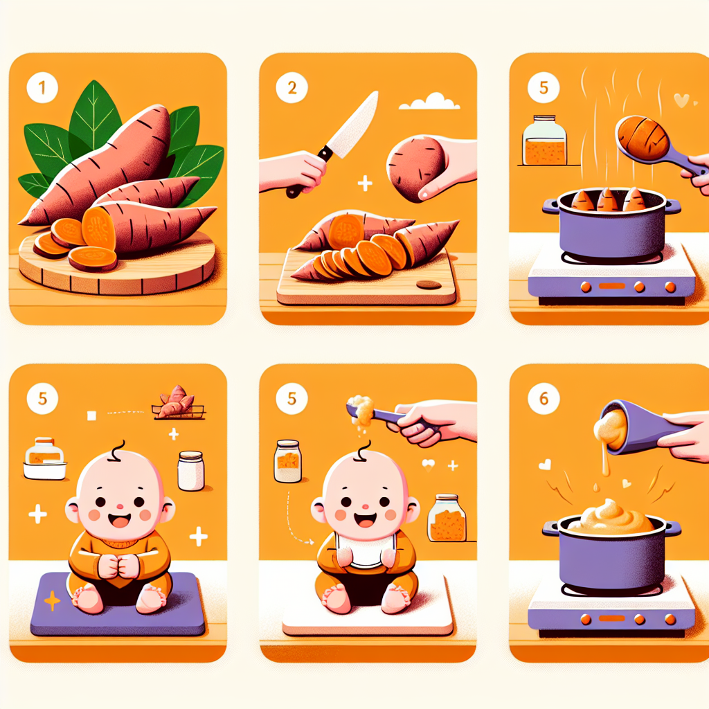 How to Cook Sweet Potato for Baby