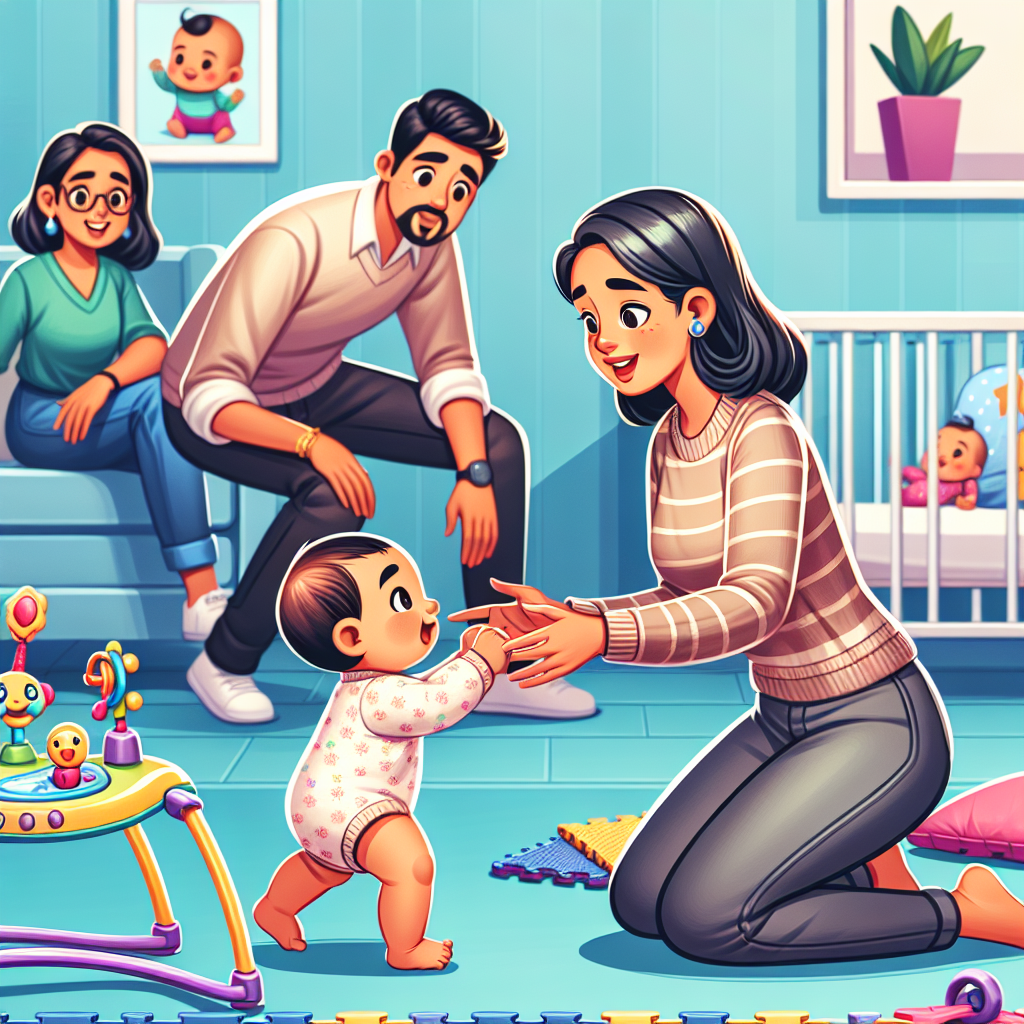 How to Help Baby Walk