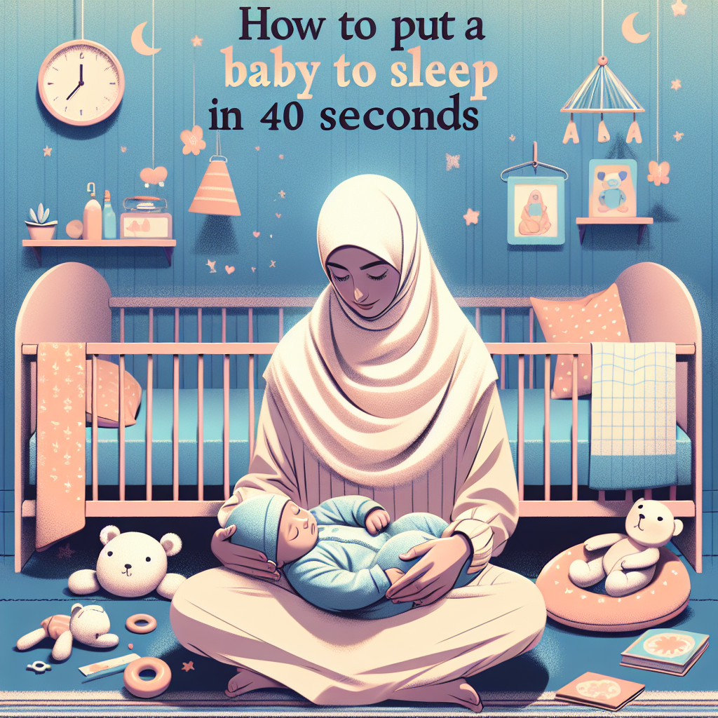 How to Put a Baby to Sleep in 40 Seconds