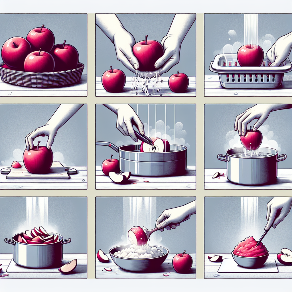 How to Steam Apples for Baby