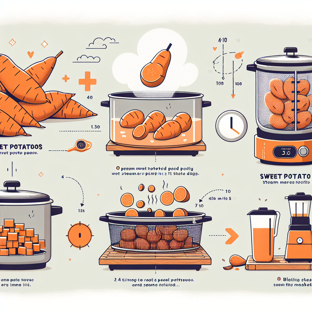 How to Steam Sweet Potatoes for Baby