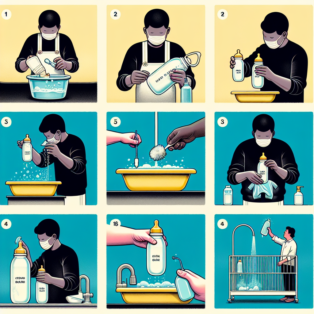 How to Wash Baby Bottles