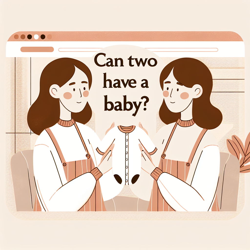 Can Two Girls Have a Baby
