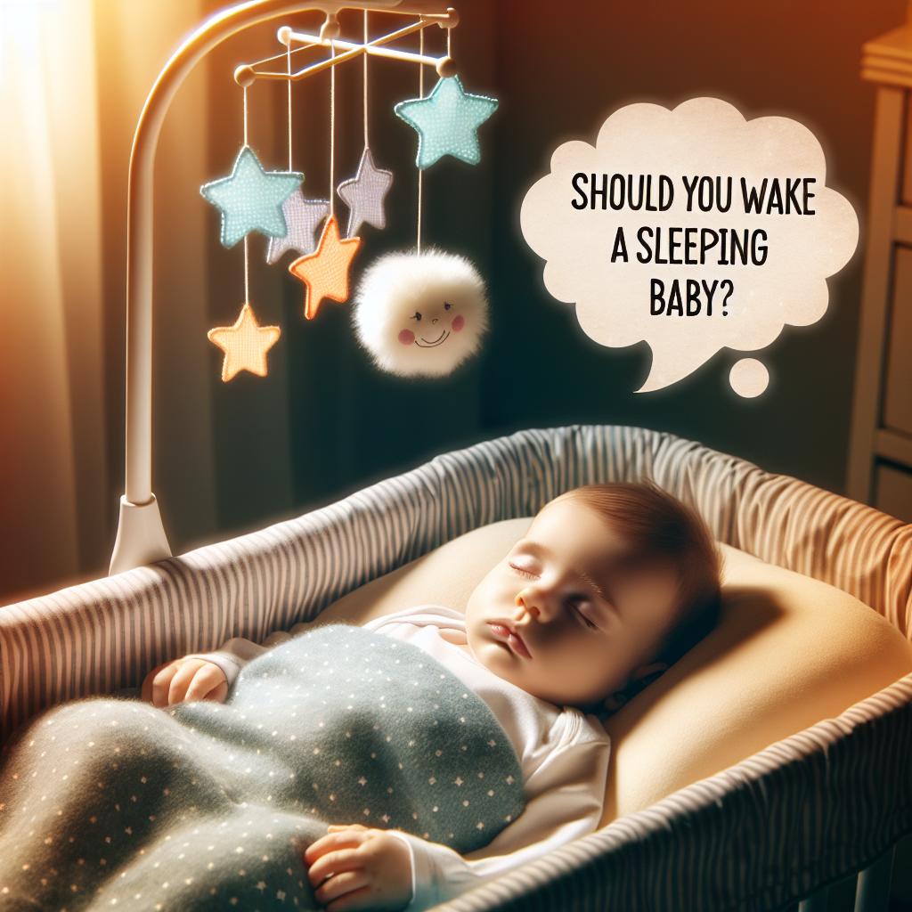 Should You Wake a Sleeping Baby