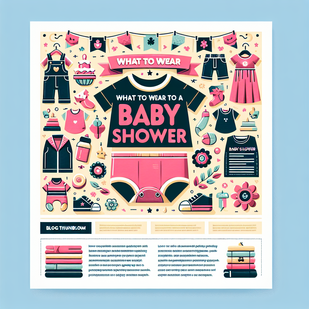 What to Wear to a Baby Shower