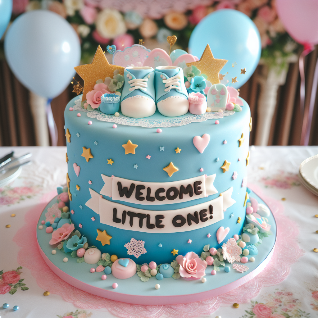 What to Write on Baby Shower Cake