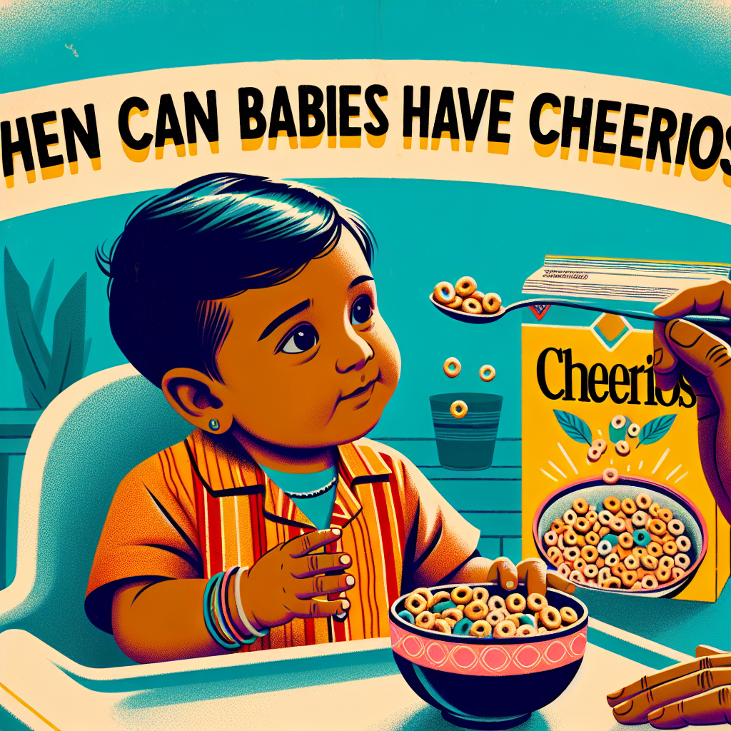 When Can Babies Have Cheerios