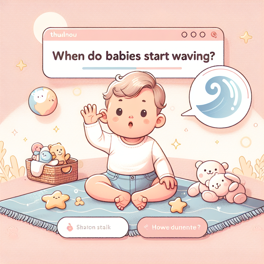 When Do Babies Start Waving
