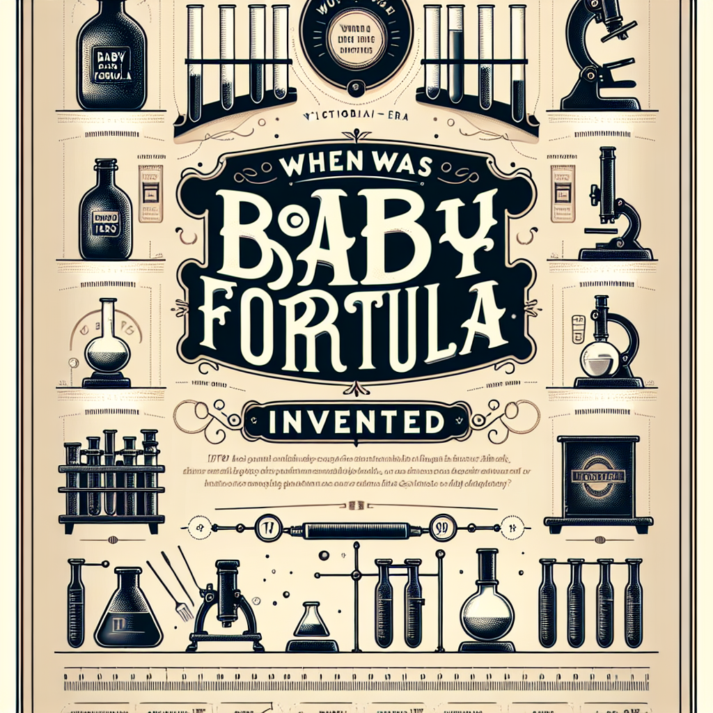 When Was Baby Formula Invented