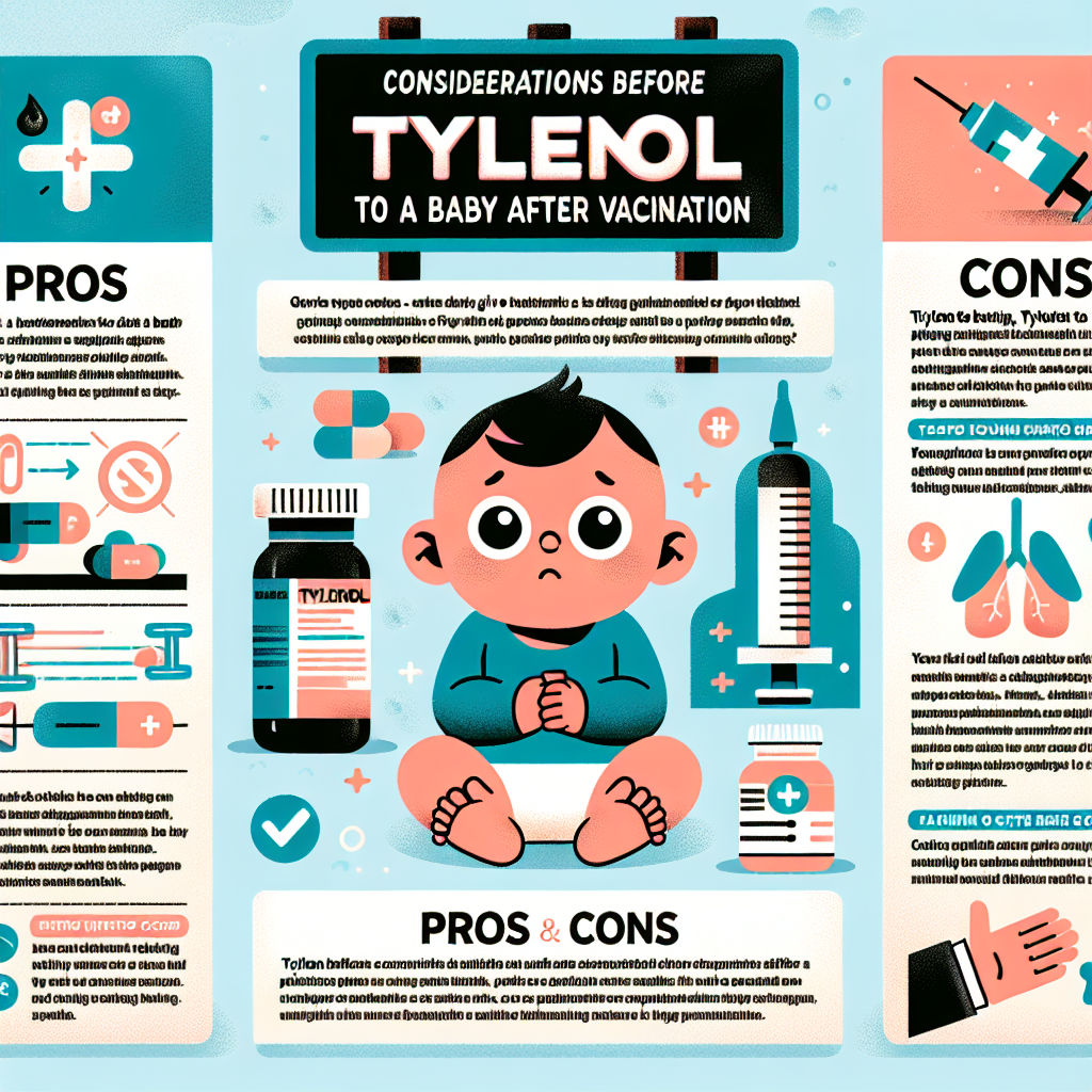 Why not to Give Baby Tylenol After Vaccines